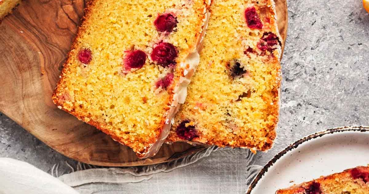 Holiday Cranberry Orange Loaf Bread Recipe | Samsung Food App
