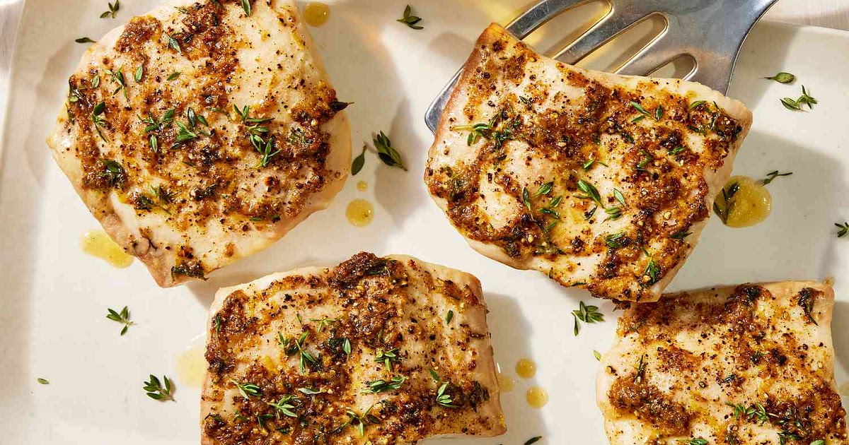Baked Mahi-Mahi with Garlic-Herb Butter Recipe | Samsung Food App