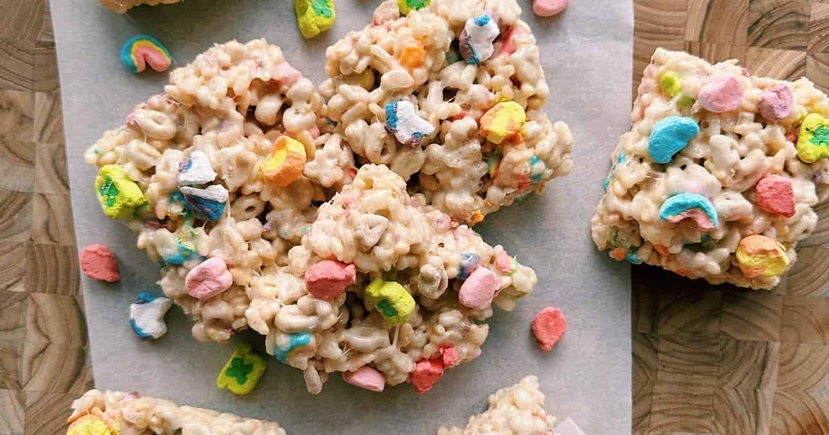 Lucky Charms Rice Krispies Bar Recipe | Samsung Food App