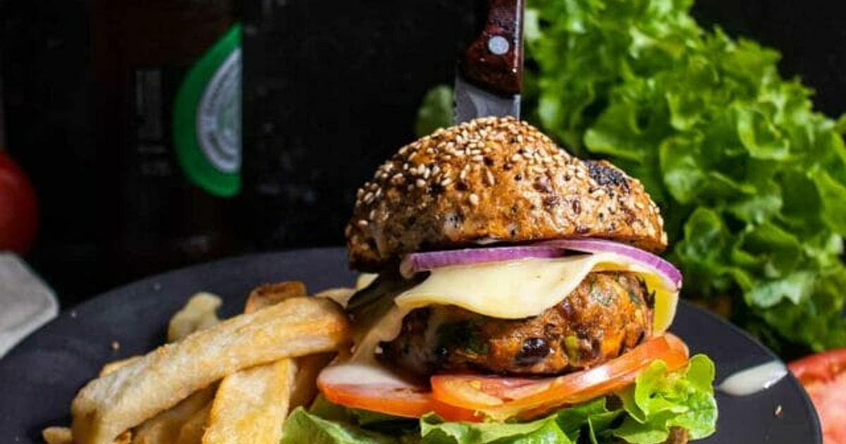 Quick n Easy Vegan Burger Recipe | Samsung Food App