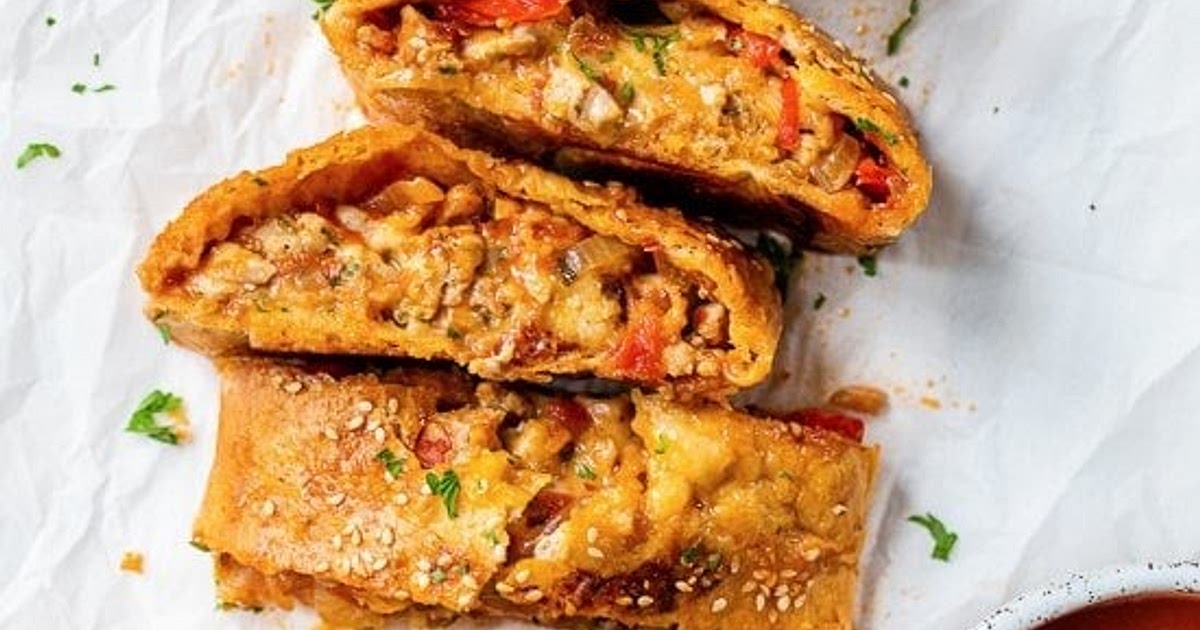 Sausage, Pepper and Onion Stromboli (Stuffed Sausage Bread) Recipe | Samsung Food App