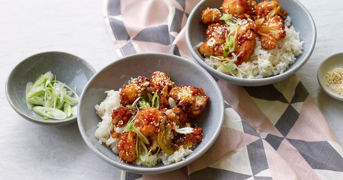 Spicy gochujang cauliflower ‘wings’ Recipe | Samsung Food App