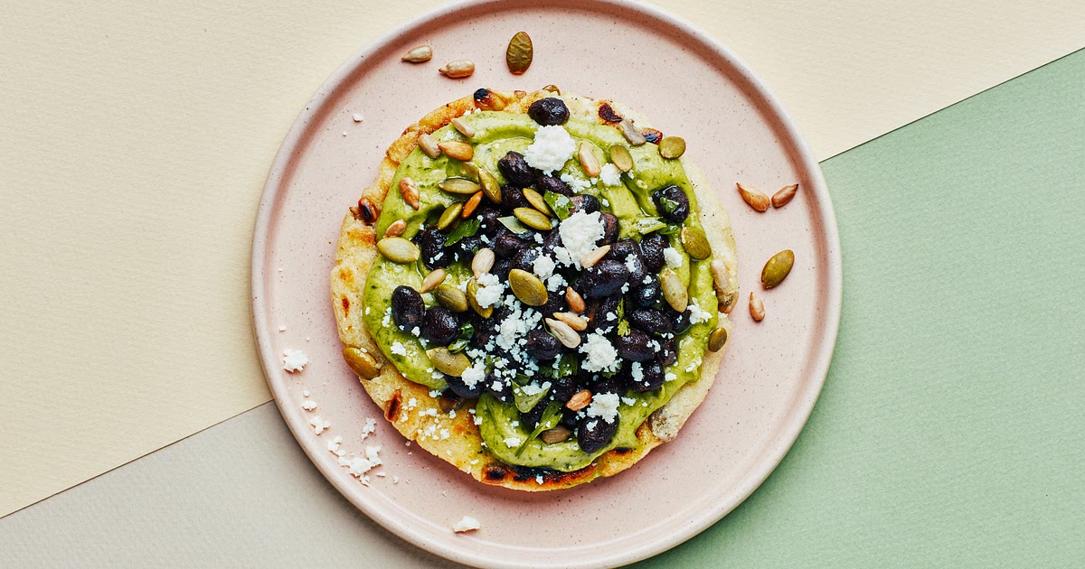 Arepas With Black Beans and Avocado Recipe | Samsung Food App