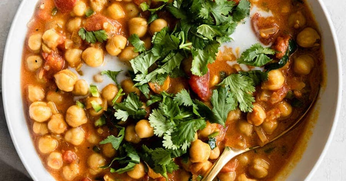 Coconut Chickpea Curry Recipe | Samsung Food App
