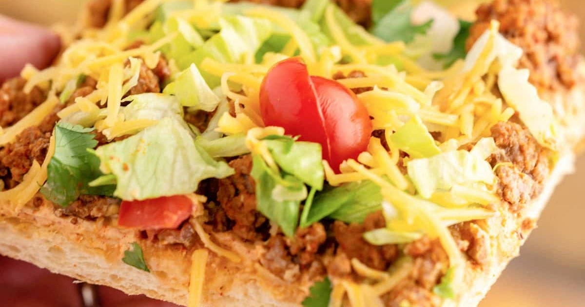Easy Taco Crescent Roll Pizza Recipe | Samsung Food App