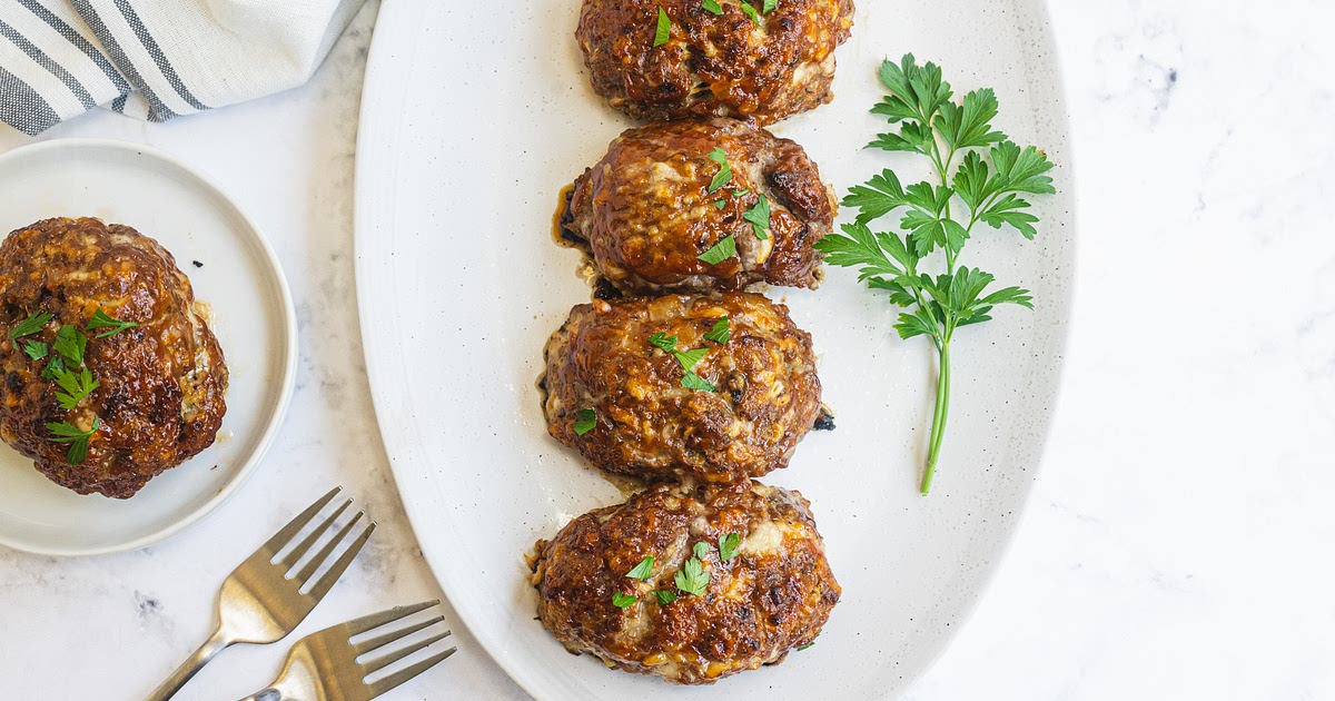 Cheesy Mini Meatloaves Recipe | Samsung Food App