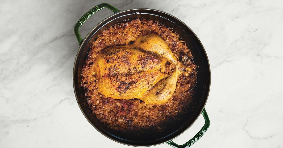 Iraqi Chicken Stuffed With Spiced Rice Recipe | Samsung Food App