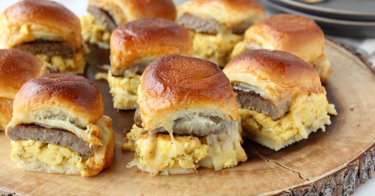 Maple Sriracha Breakfast Sliders Recipe | Samsung Food App