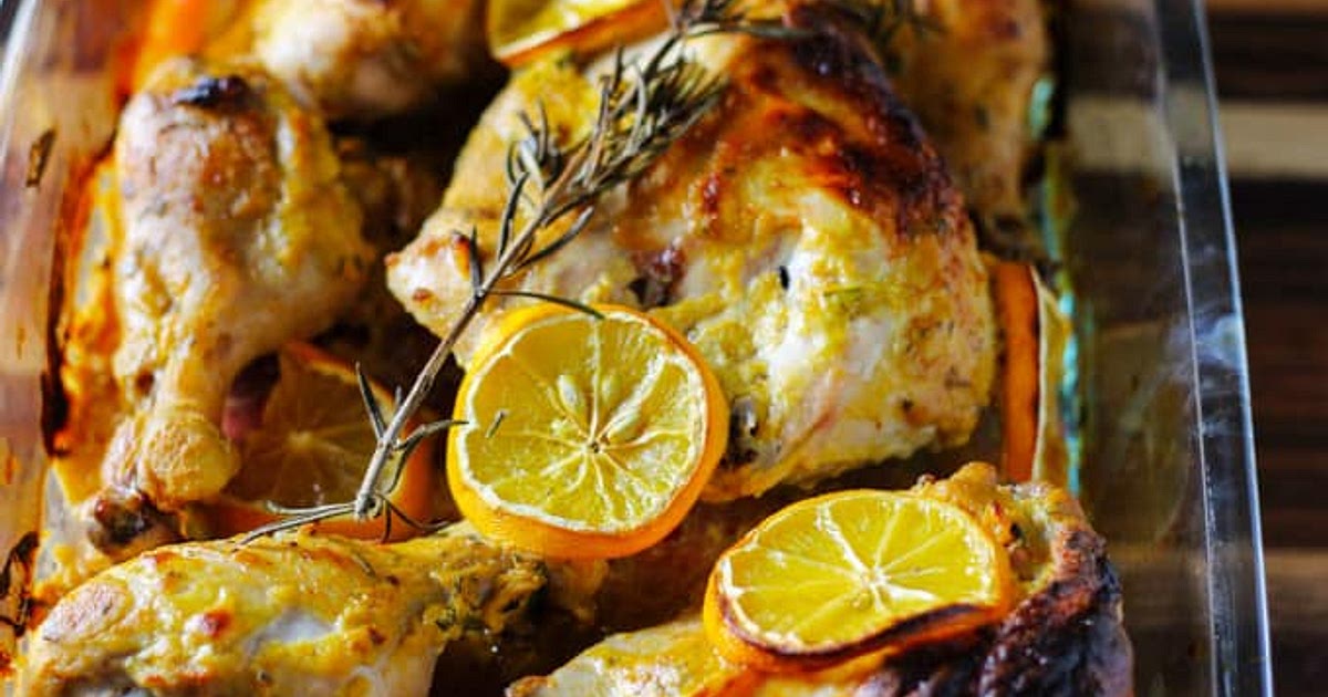Dijon Chicken with Meyer Lemons Recipe | Samsung Food App