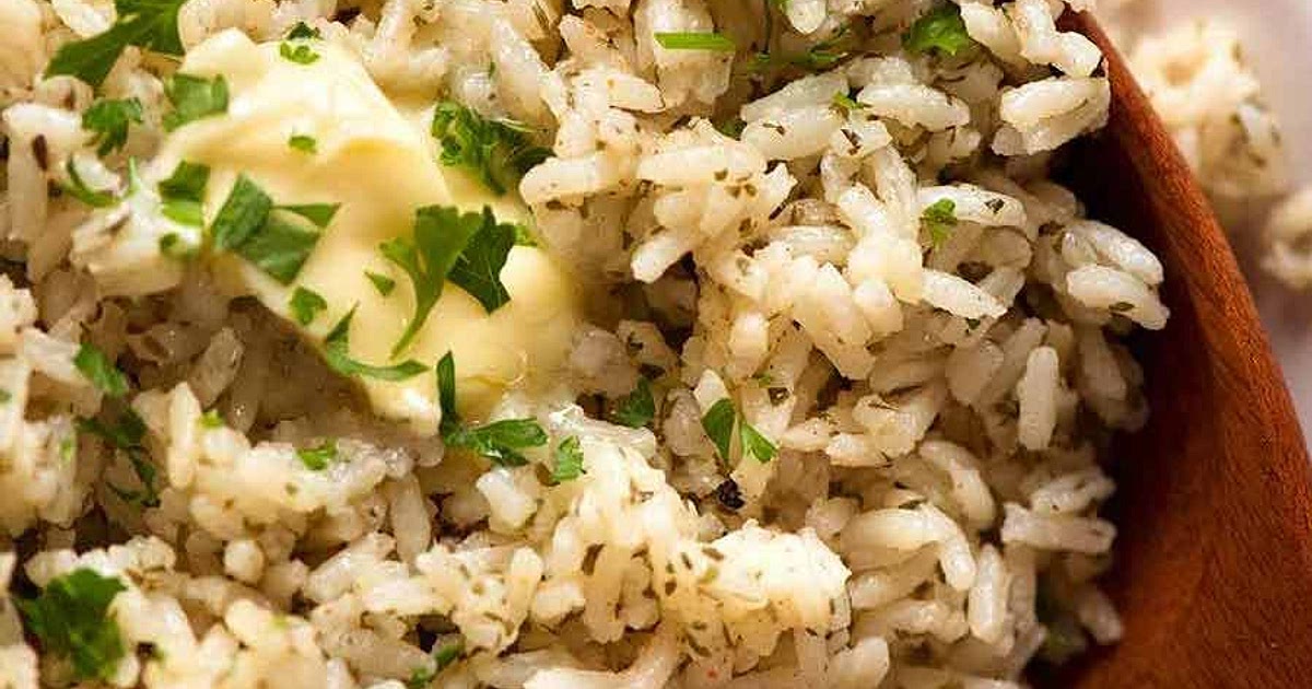 Buttery Seasoned Rice Recipe | Samsung Food App