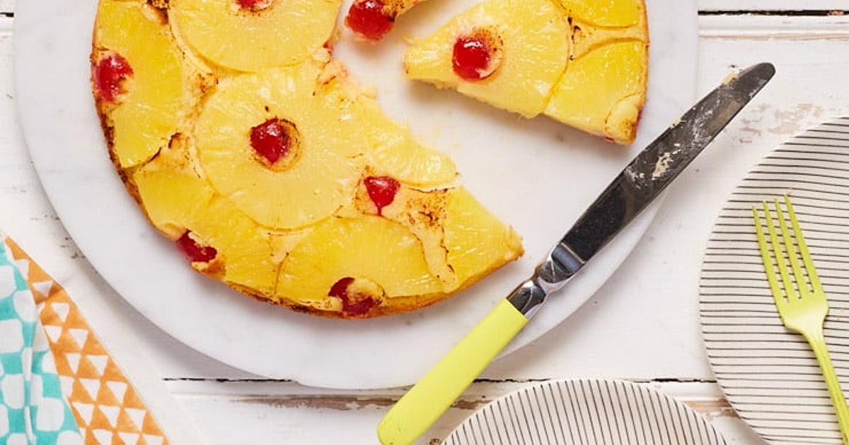 Pineapple Upside Down Cake | Slimming & Weight Watchers Friendly Recipe | Samsung Food App