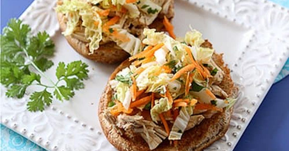 Slow Cooker Hoisin Shredded Chicken Sandwich Recipe with Asian Slaw | Samsung Food App