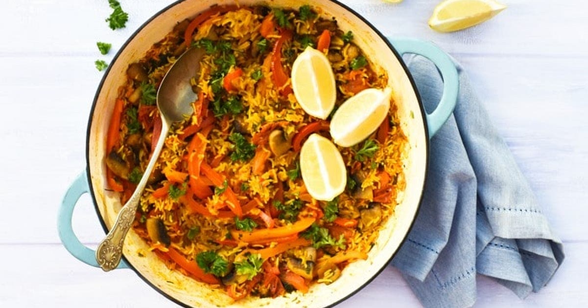 Vegetable Paella Recipe | Samsung Food App