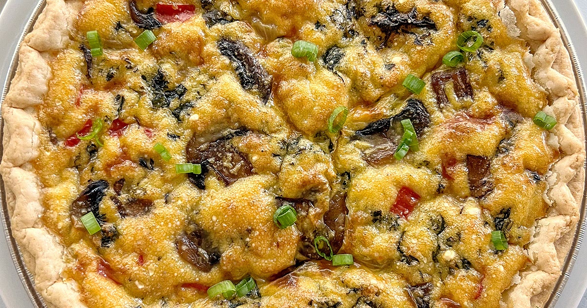 Just Egg Quiche Recipe | Samsung Food App