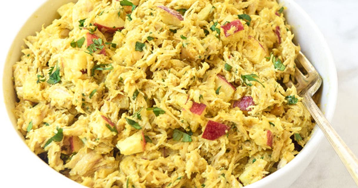 Curried Chicken Salad with apples (Whole30 Paleo) Recipe | Samsung Food App
