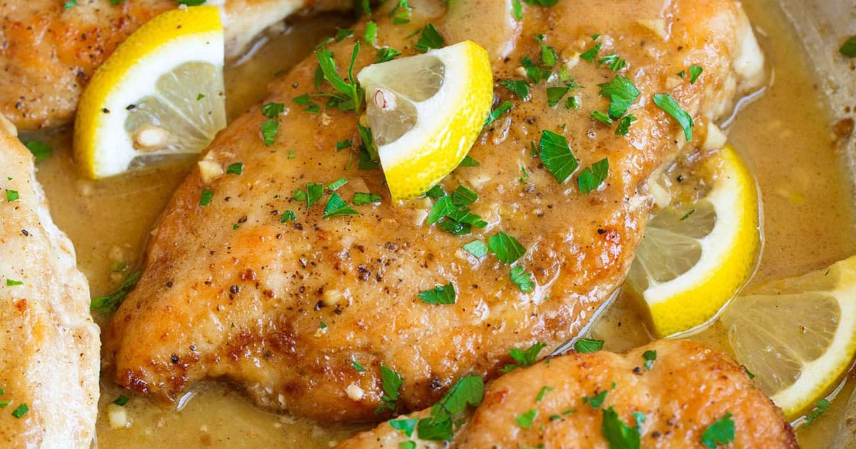 Lemon Butter Chicken Recipe | Samsung Food App