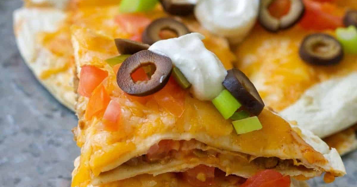 Taco Bell Keto Mexican Pizza Recipe | Samsung Food App