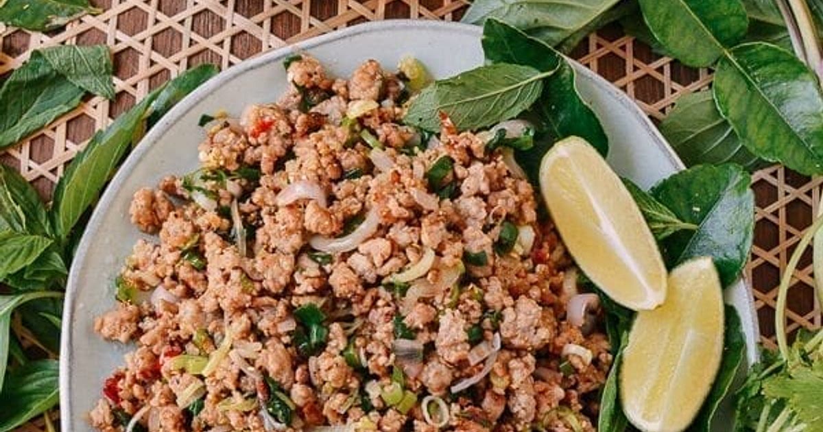 Pork Larb, The National Dish of Laos Recipe | Samsung Food App