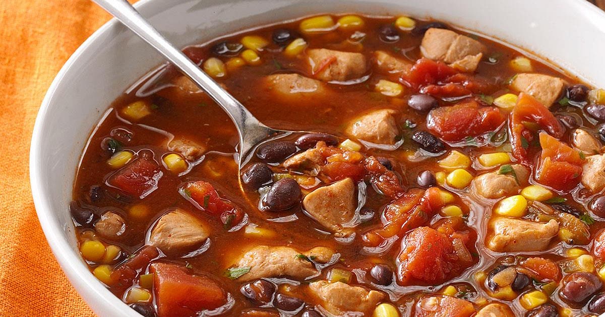 Chicken and Bean Stew Recipe | Samsung Food App