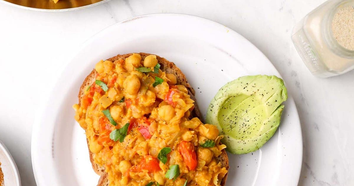 15 Minute Chickpea Scramble Recipe | Samsung Food App