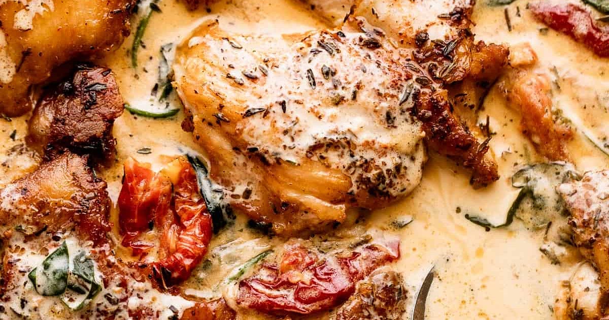 Sun Dried Tomato Chicken Recipe | Samsung Food App