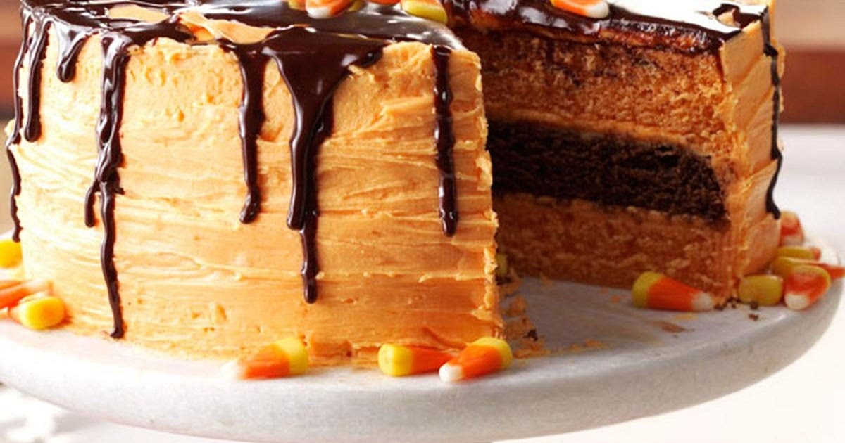 Halloween Layer Cake Recipe | Samsung Food App