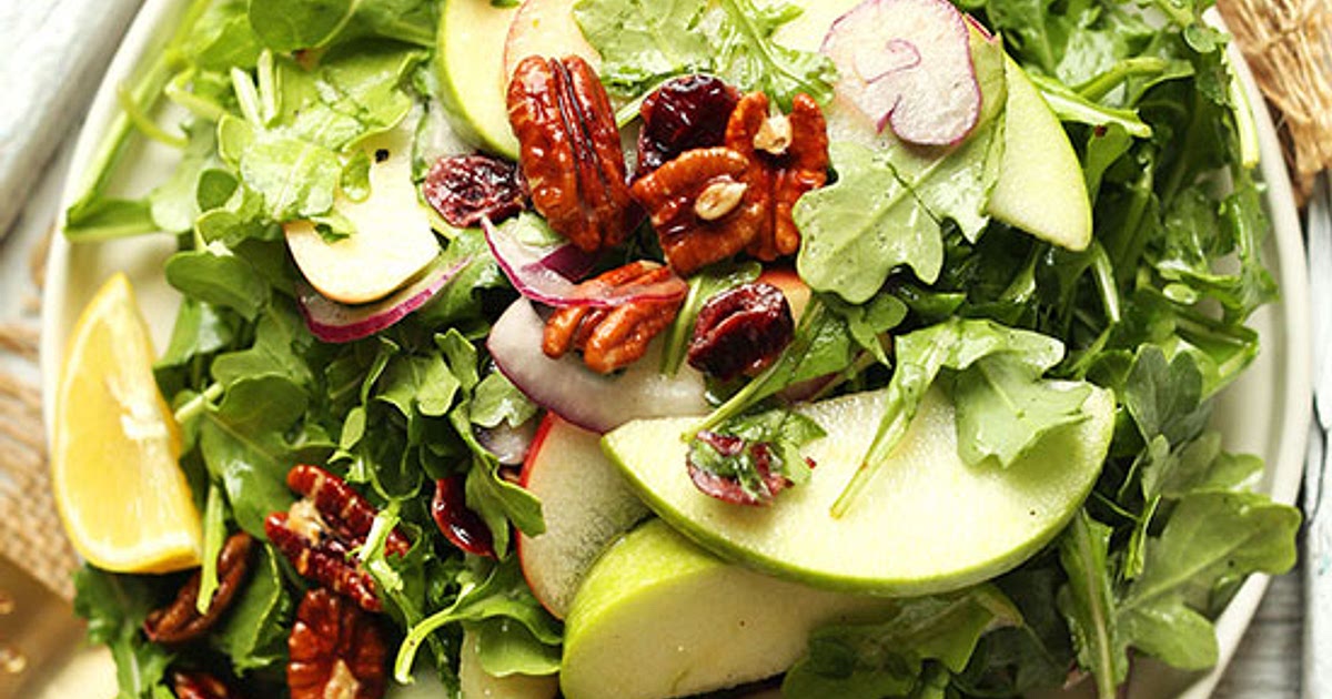 Apple Pecan Arugula Salad Recipe | Samsung Food App