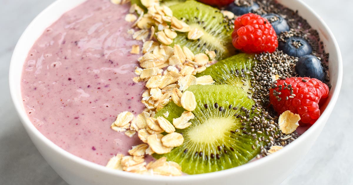 Protein-Power Low-FODMAP Berry Smoothie Bowl; Gluten-free, Vegan Recipe | Samsung Food App