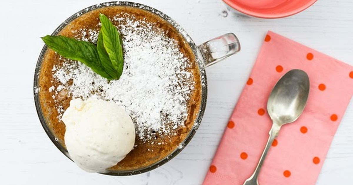 Gingerbread Mug Cake Recipe | Samsung Food App