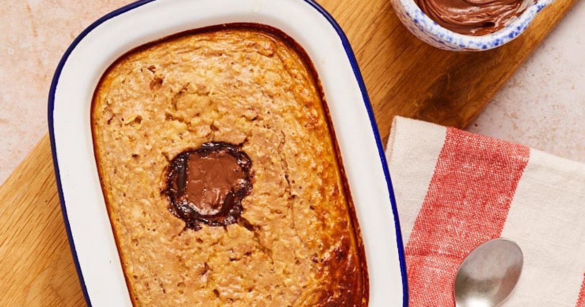Nutella Baked Oats | Slimming & Weight Watchers Friendly Recipe | Samsung Food App