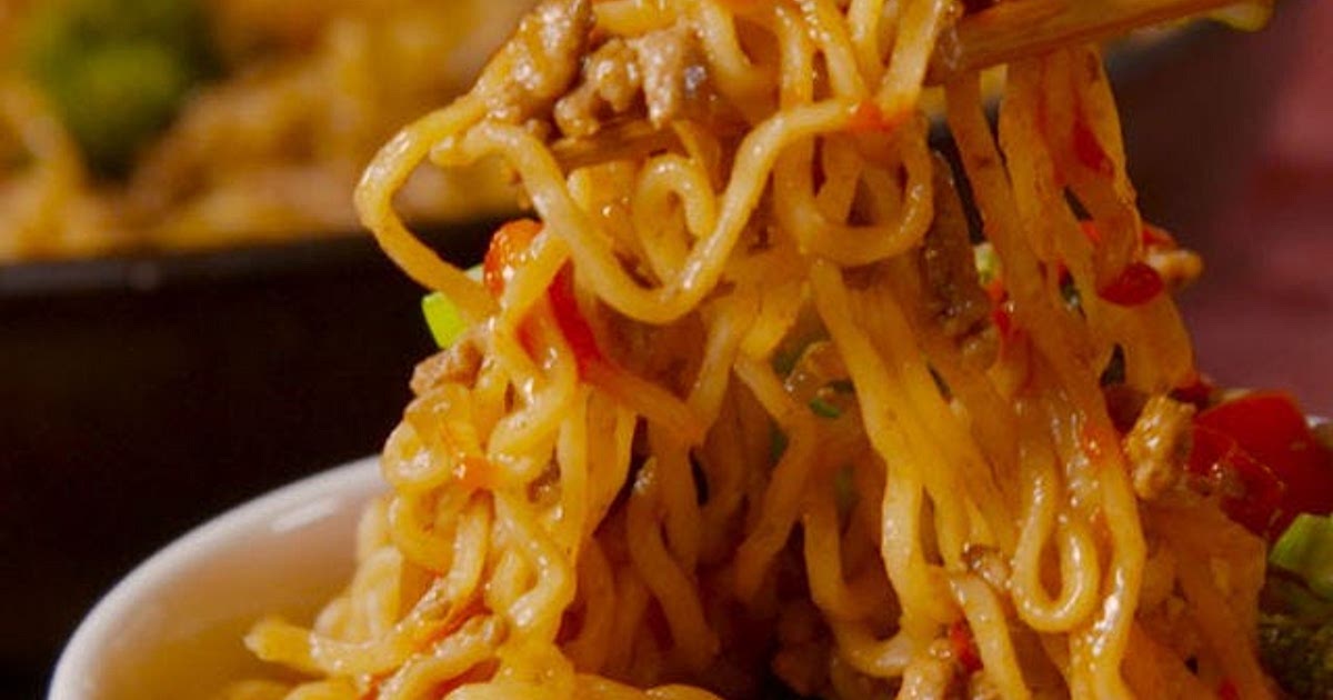 Beef Ramen Stir Fry Recipe | Samsung Food App