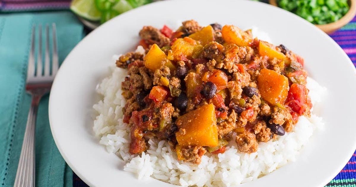 Low FODMAP Turkey Chili with Winter Squash & Beans Recipe | Samsung Food App