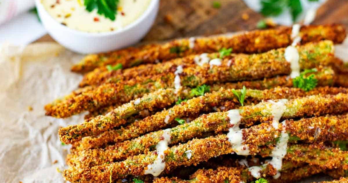 Keto Asparagus Fries Recipe | Samsung Food App