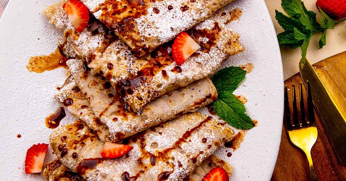 Vegan French Crepes (Gluten-Free) Recipe | Samsung Food App