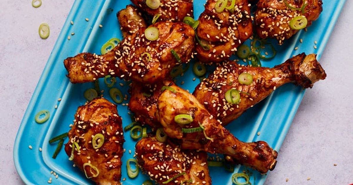 Sticky Sesame Chicken Drumsticks | Slimming & Weight Watchers Friendly Recipe | Samsung Food App