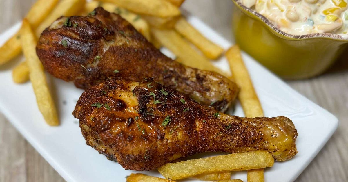 Air Fryer Chicken Legs Recipe | Samsung Food App