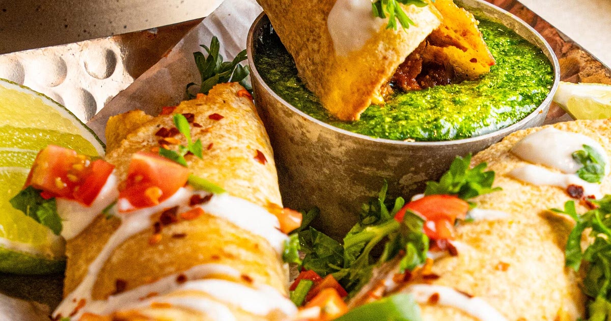 Vegan Taquitos Recipe | Samsung Food App