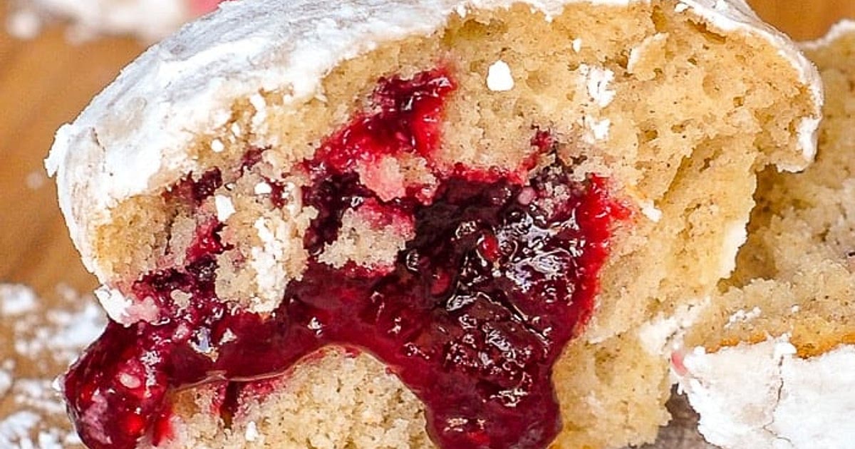 Raspberry Filled Donut Muffins Recipe | Samsung Food App