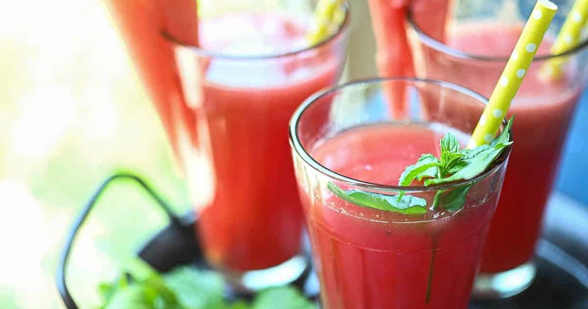 Fresh Watermelon Water Recipe | Samsung Food App