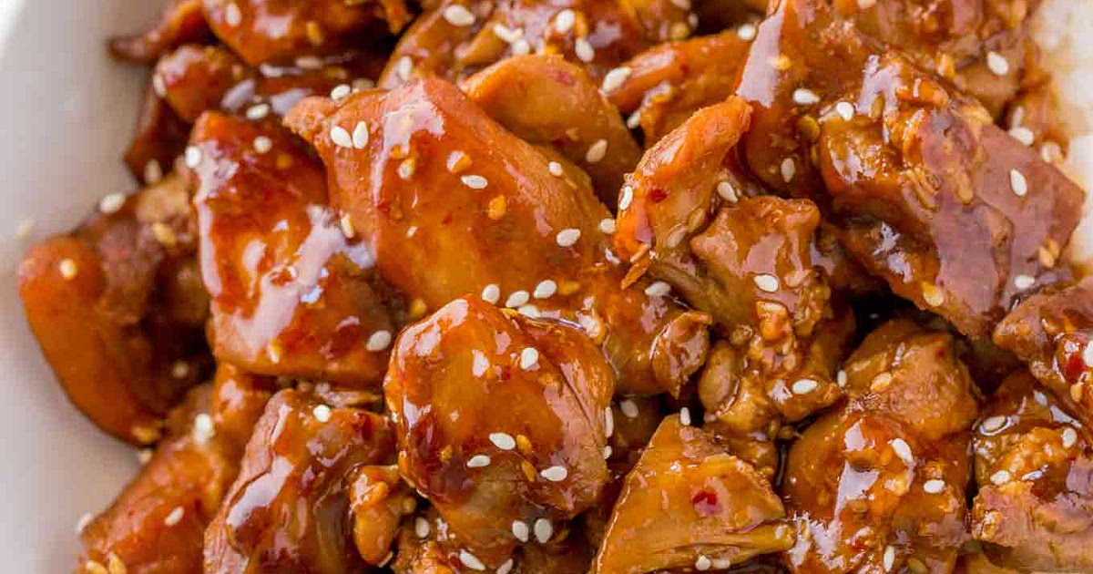 Skinny Sesame Chicken Recipe | Samsung Food App