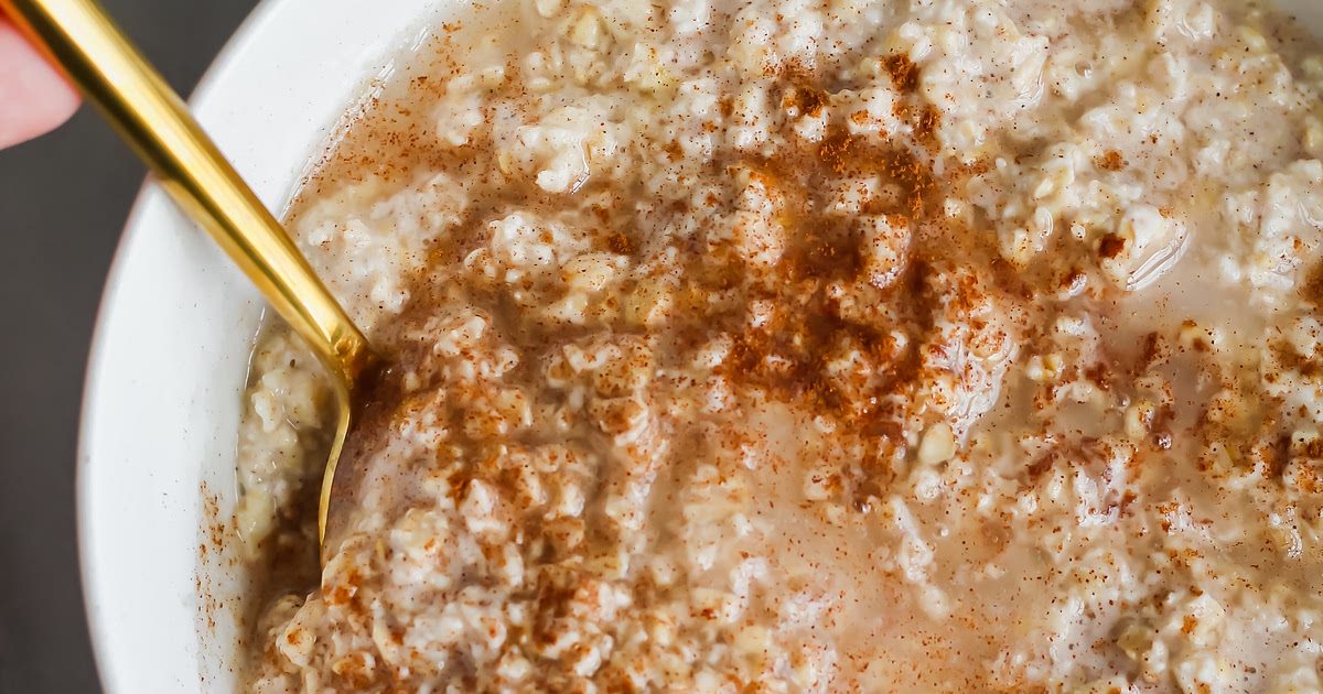 Cinnamon Roll Overnight Oats Recipe | Samsung Food App