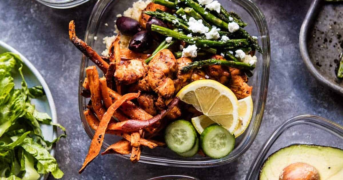 Chicken Shawarma and Sweet Potato Fry Bowls Recipe | Samsung Food App
