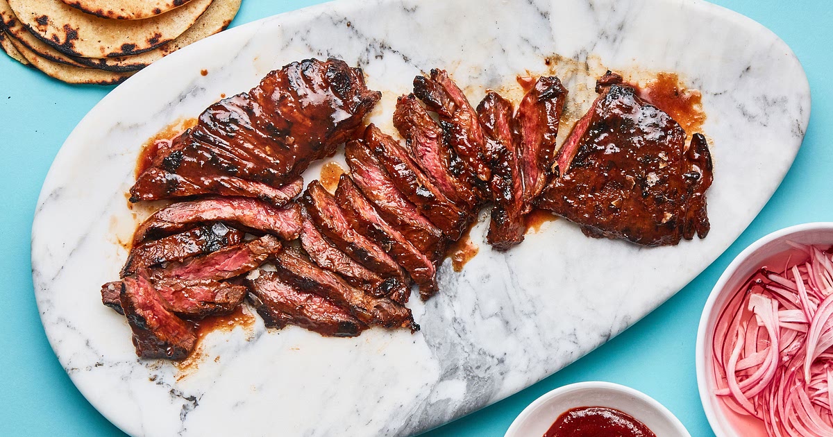 Gochujang-Marinated Skirt Steak Recipe | Samsung Food App