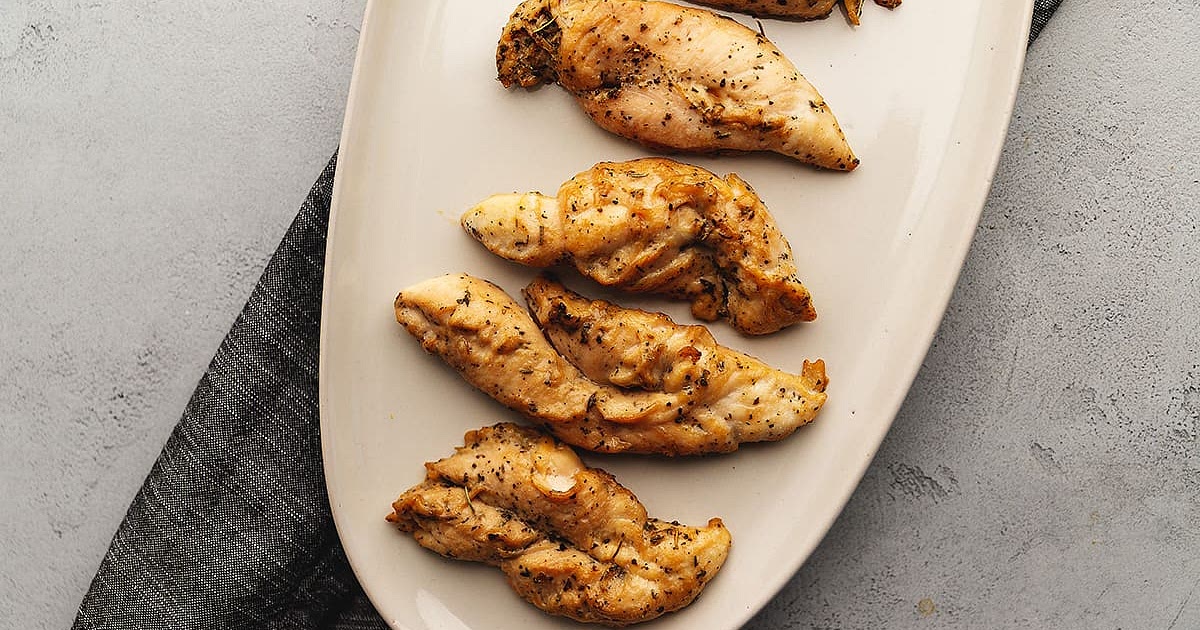 Oven Baked Chicken Tender - Perfectly Cooked Recipe | Samsung Food App