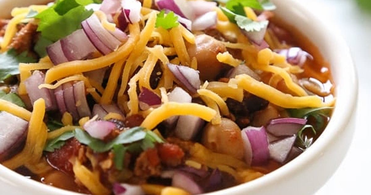 Slow Cooker 3-Bean Turkey Chili Recipe | Samsung Food App