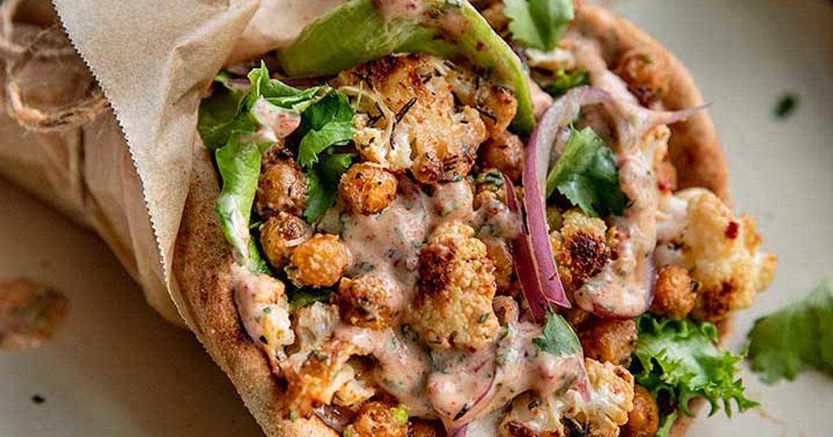 Chili Lime Chickpea Cauliflower Wrap Recipe | Samsung Food App