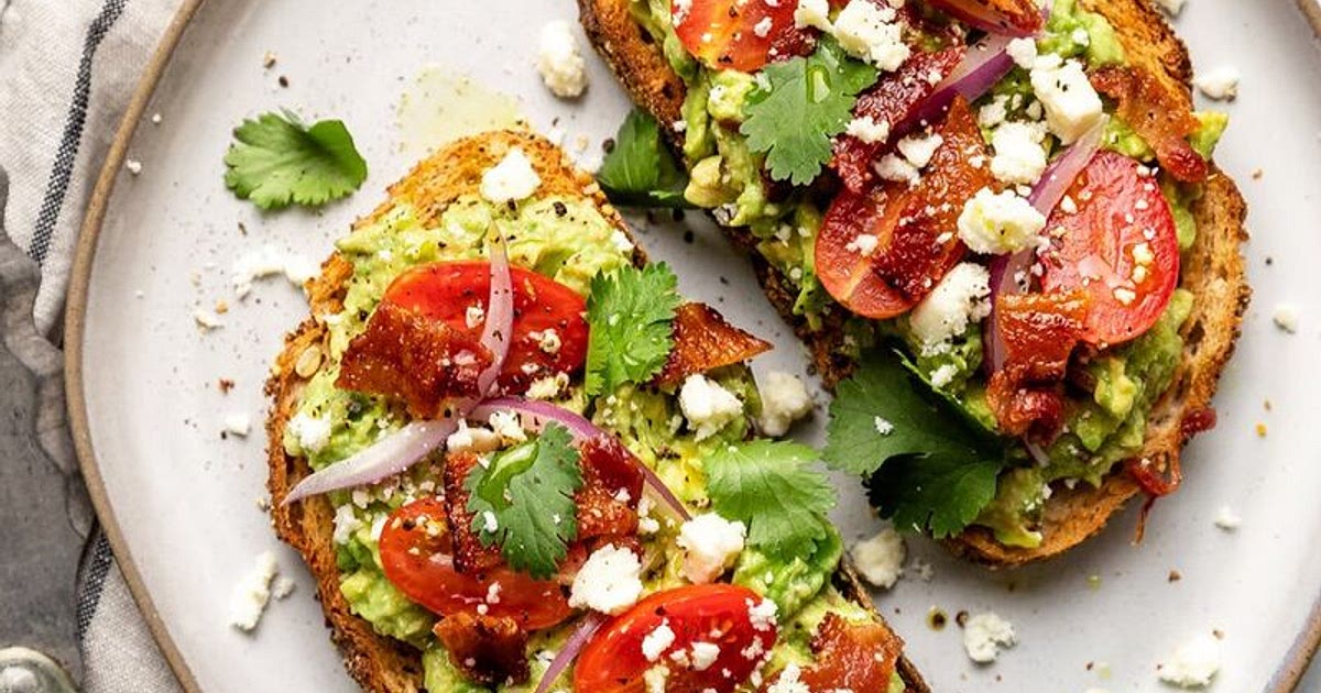 Cilantro Lime Avocado Toast Recipe | Samsung Food App