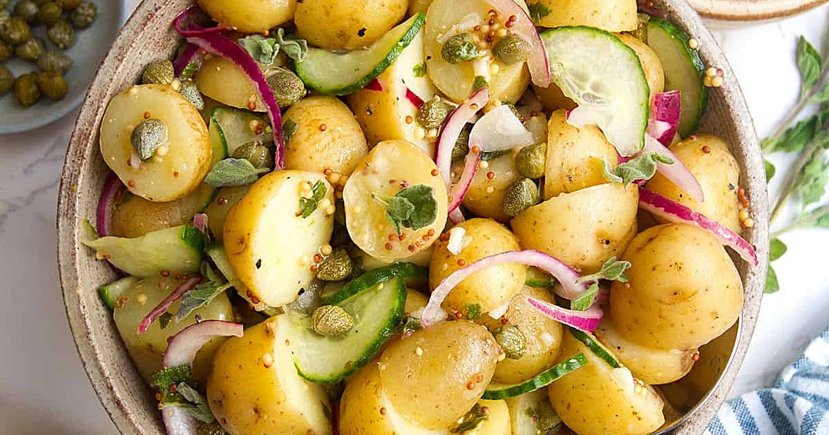 Greek Potato Salad Recipe | Samsung Food App