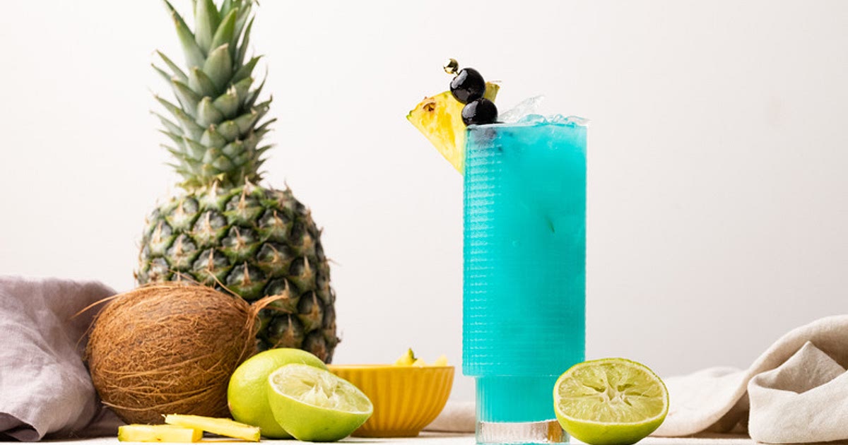 Blue Hawaiian Cocktail Recipe | Samsung Food App