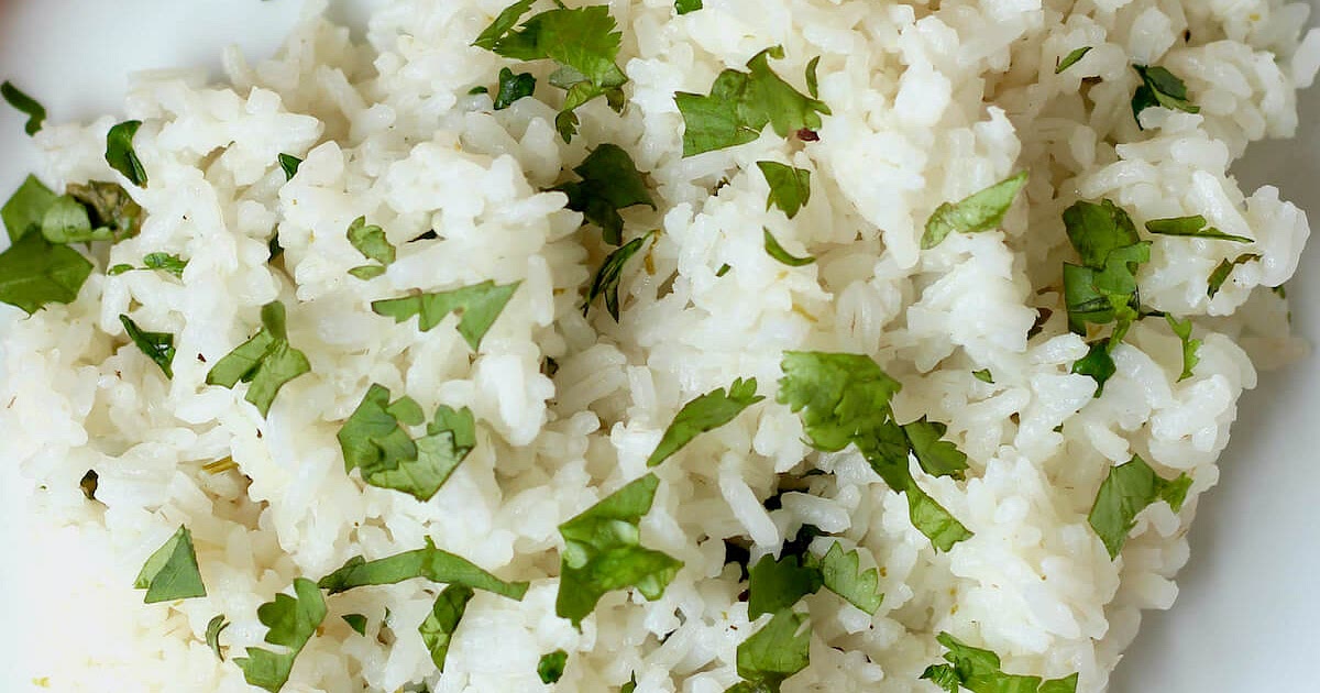 Cilantro Lime Rice (Rice Cooker) Recipe | Samsung Food App